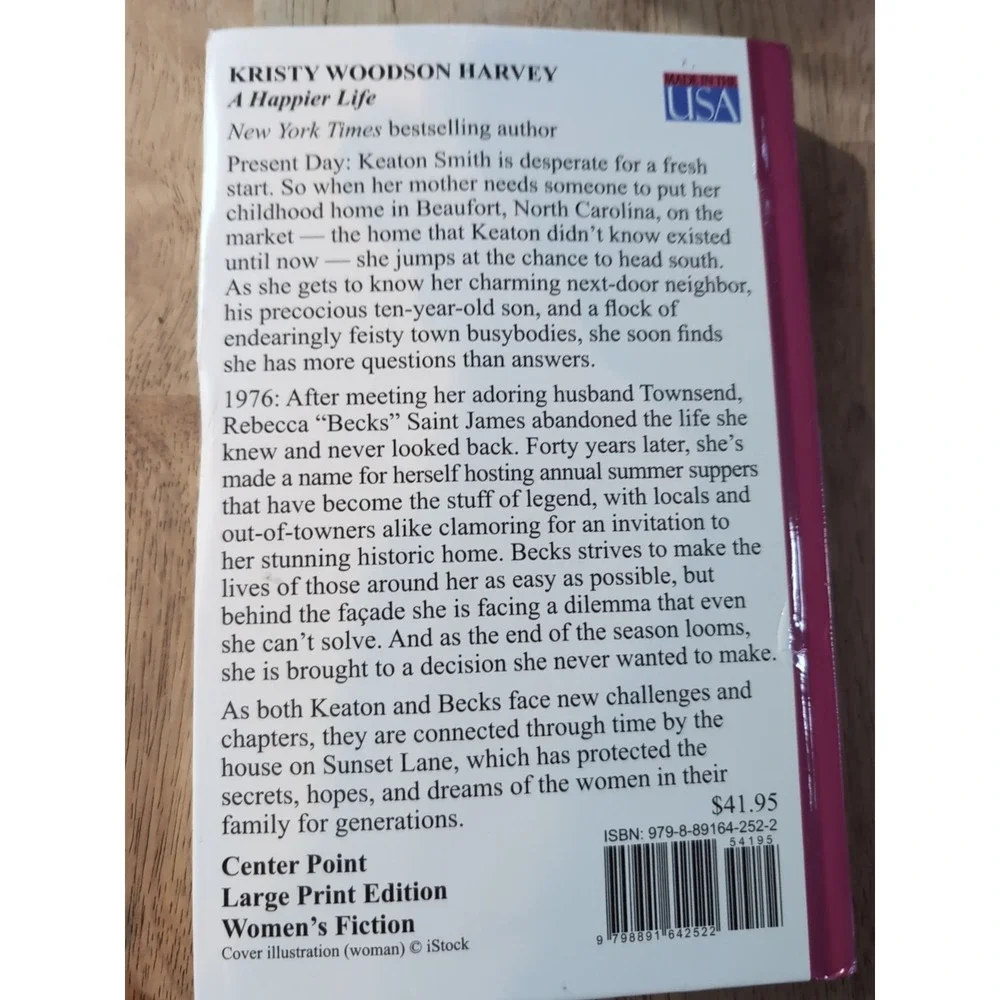 A Happier Life A Novel Kristy Woods on‎ Harvey